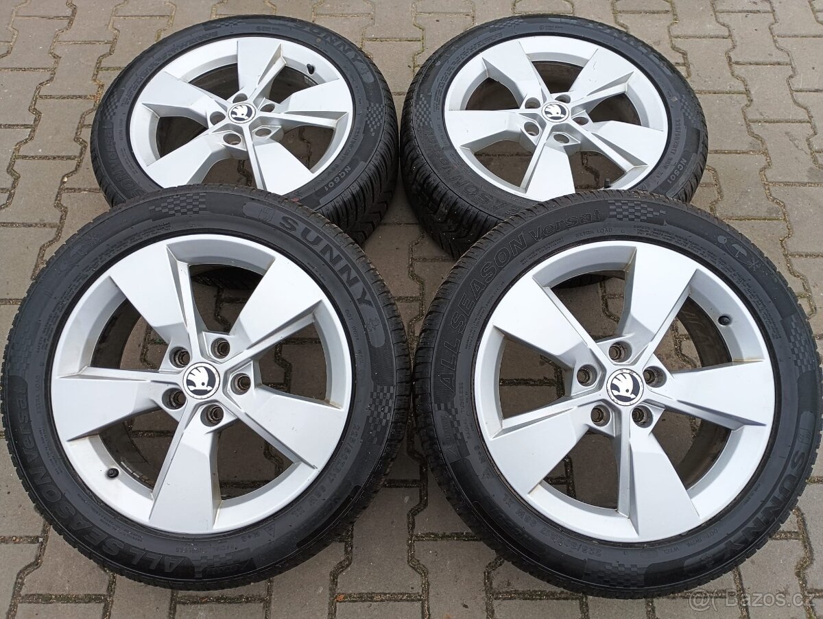 Originální kola Škoda Yeti, Octavia Scout R17 Erebus 5x112