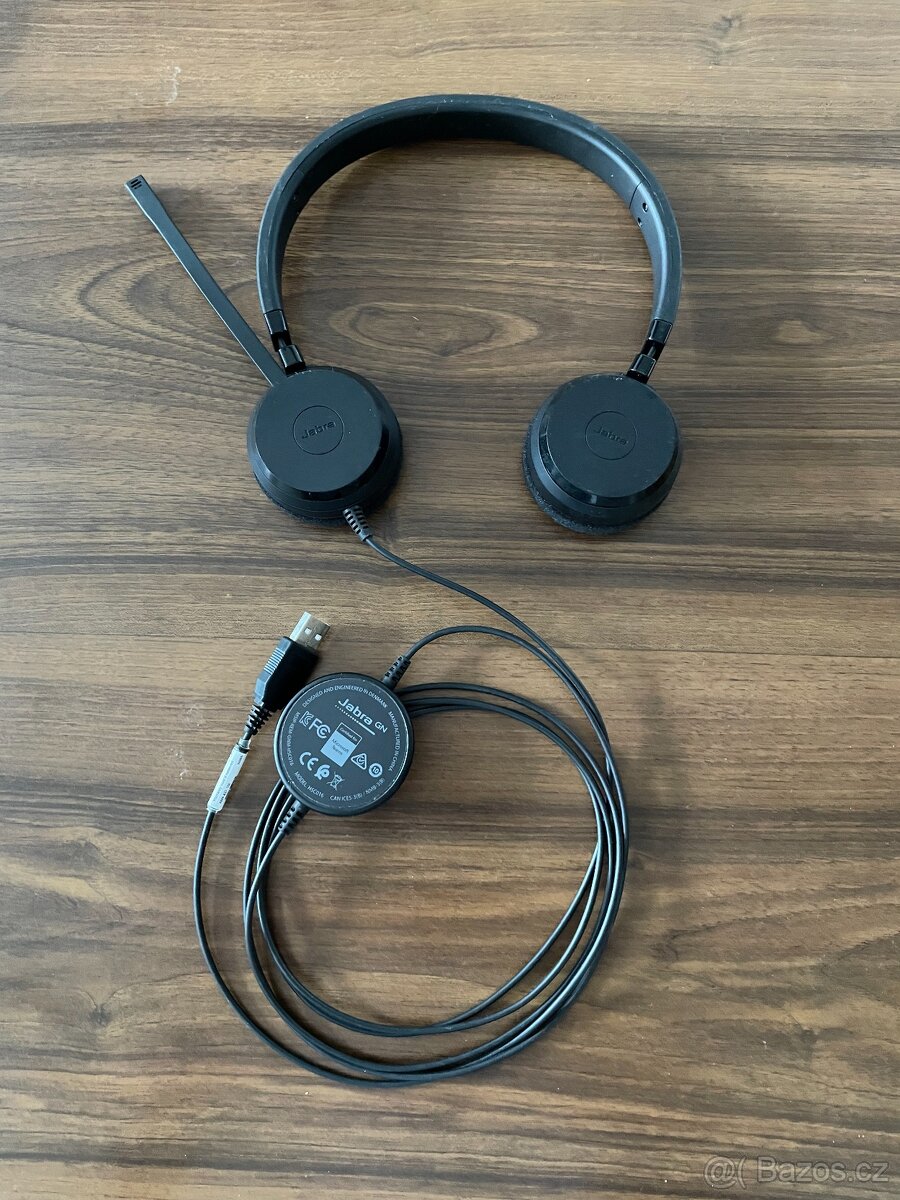 Sluchátka Jabra (USB-A s mikrofonem)