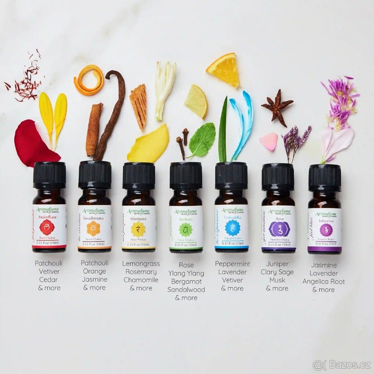 aromafume - 7 čaker - esenciální olej