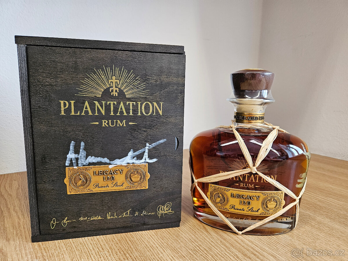 Plantation Legacy 120 s dřevěným boxem 41,5% 0,7l