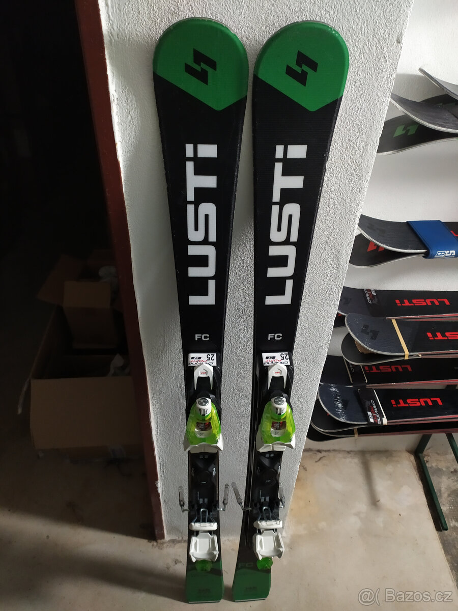 Carvingové lyže Lusti FC 145 cm + Vist VSP412 + CarvPlate