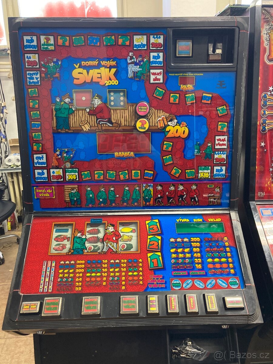 Výherni automaty válcové