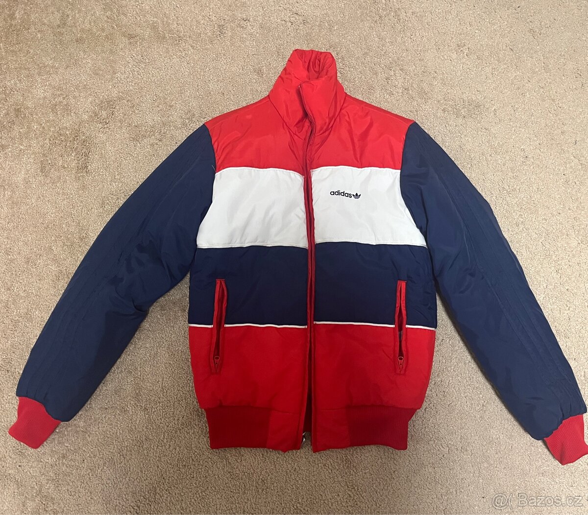 Oboustranná bunda Adidas, vel. XS