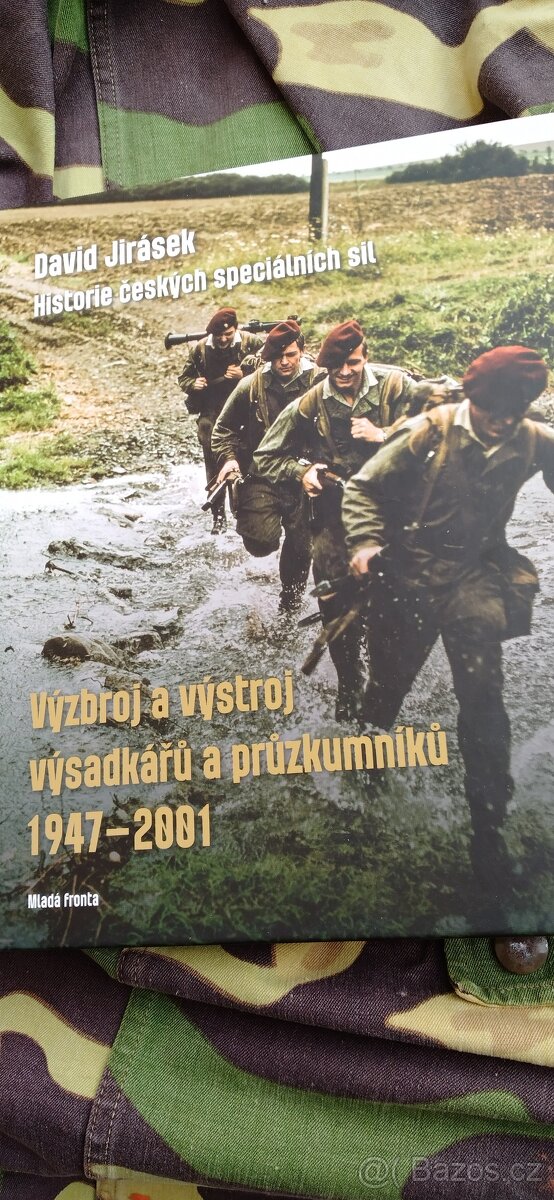 Výsadkář ČSLA výbava výstroj do roku 2001