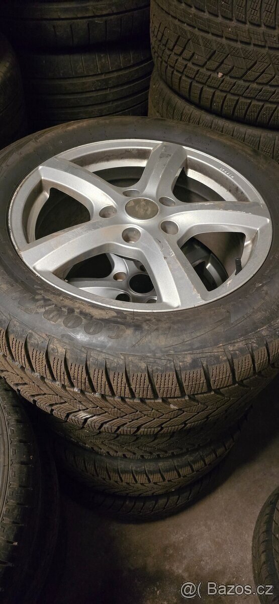 Alu kola Touareg 7P 255/55/18 zimni