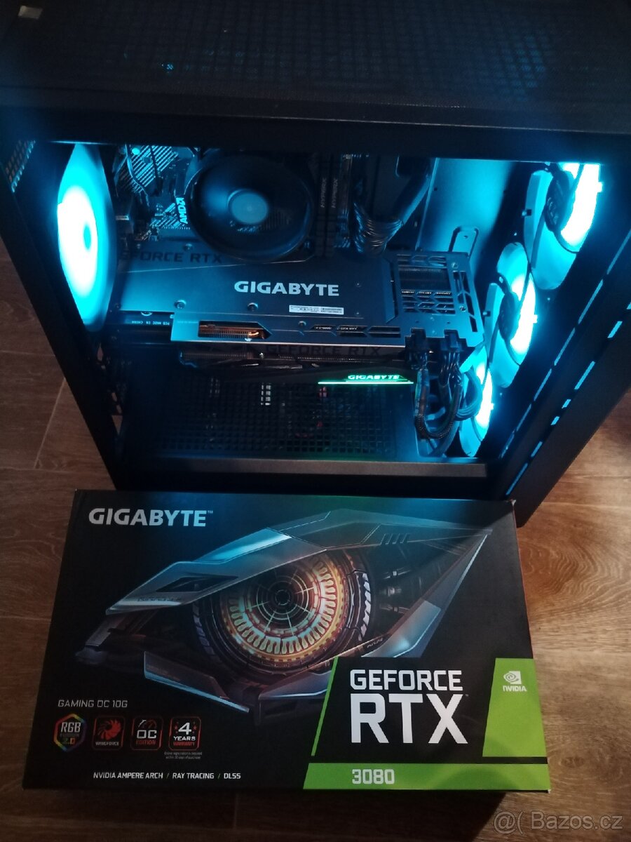 Herní PC: Rtx 3080/Ryzen 5/16GB Ram/1T