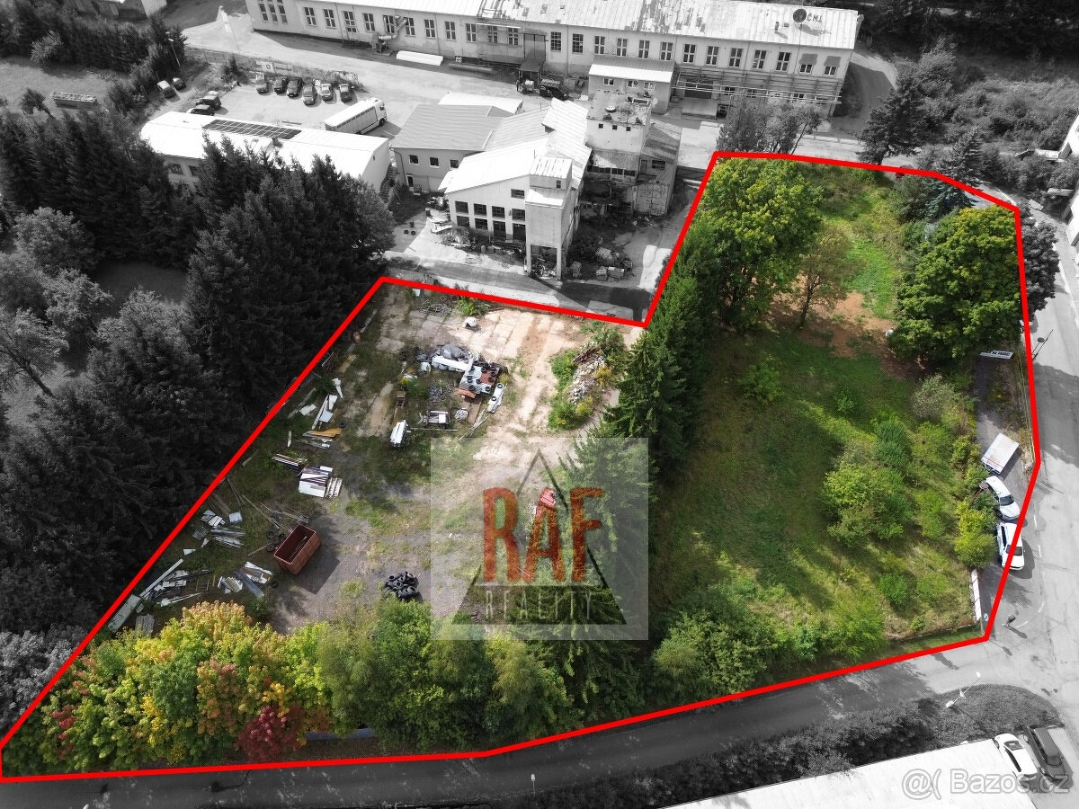 Prodej - komerční pozemek 5.069m2 - Bystřice n./P.