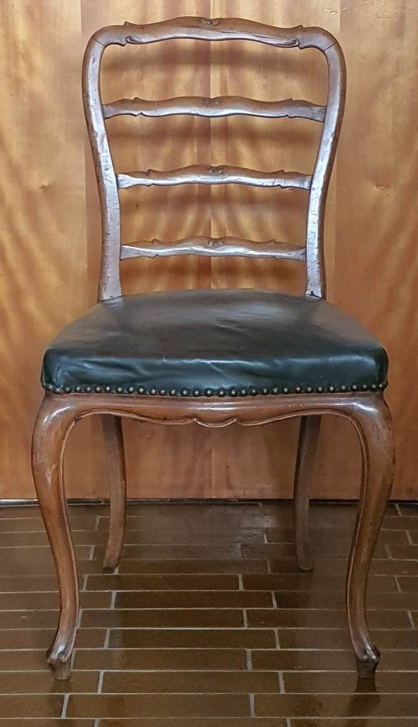 Starožitné židle 6 ks v kůži