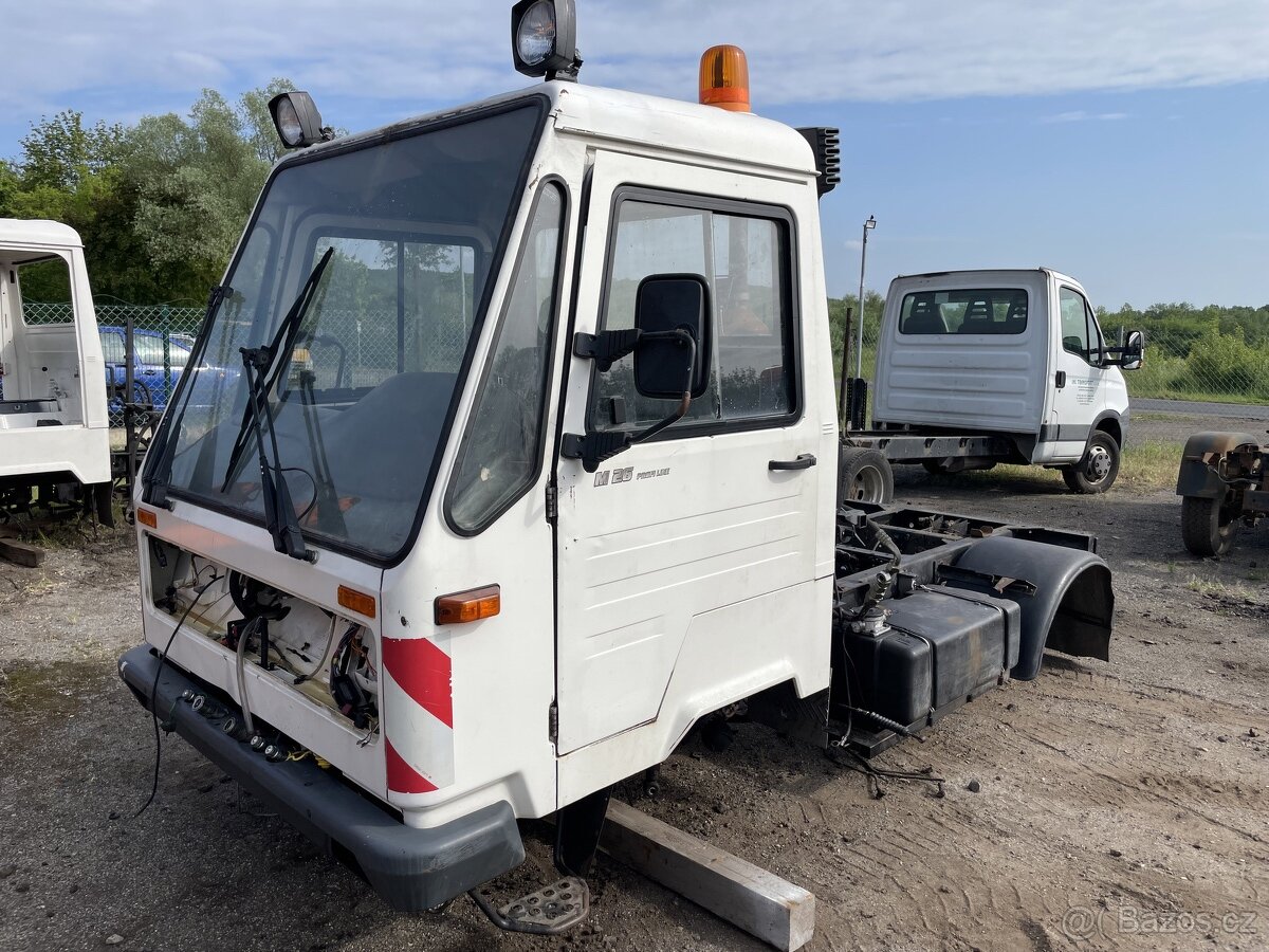 Multicar M26 náhradní díly 4x4 r.v. 2009, ČR doklady