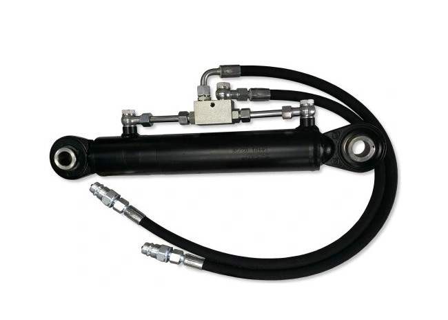 hydraulický spojovací válec místo centrální šroubu