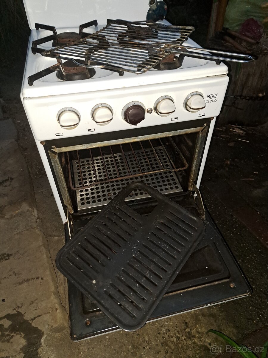 Plynový sporák na PB