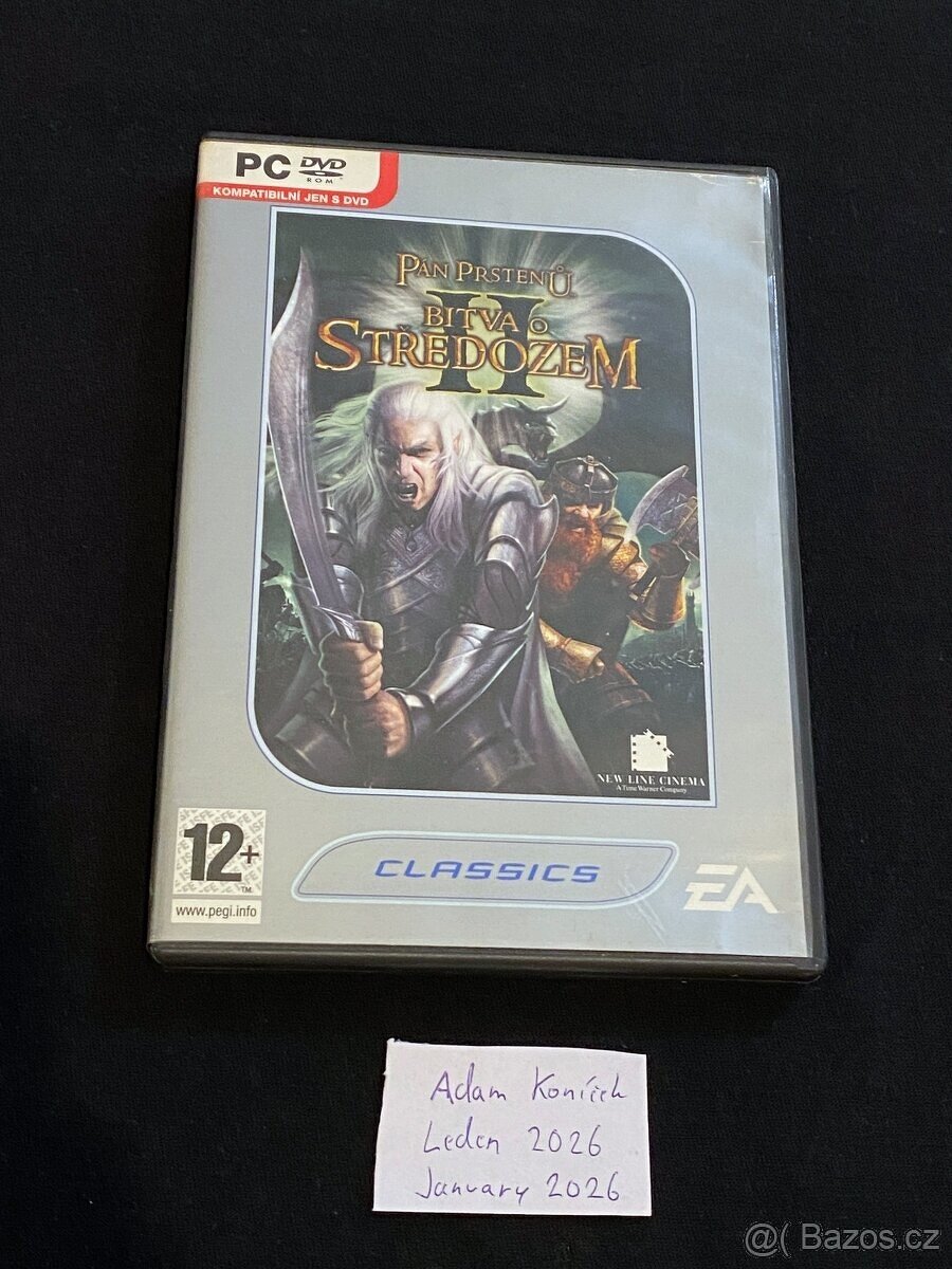 Pán Prstenů: Bitva o Středozem 2 (BFME 2) PC CD hra