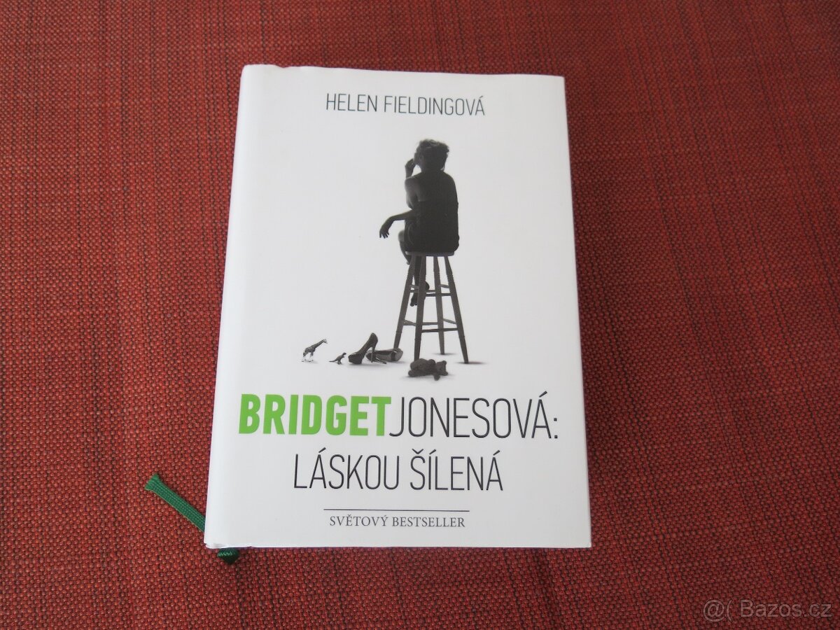 kniha "Bridget Jonesová: láskou šílená"