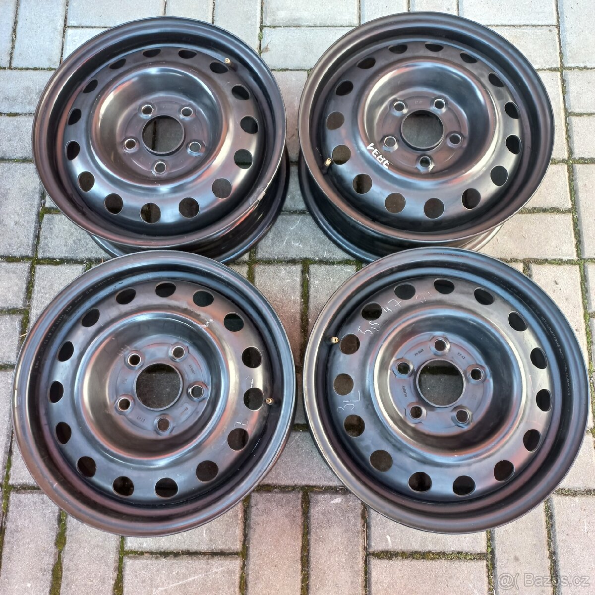 Plechové disky 5,5J x 15 5x114,3mm ET 47