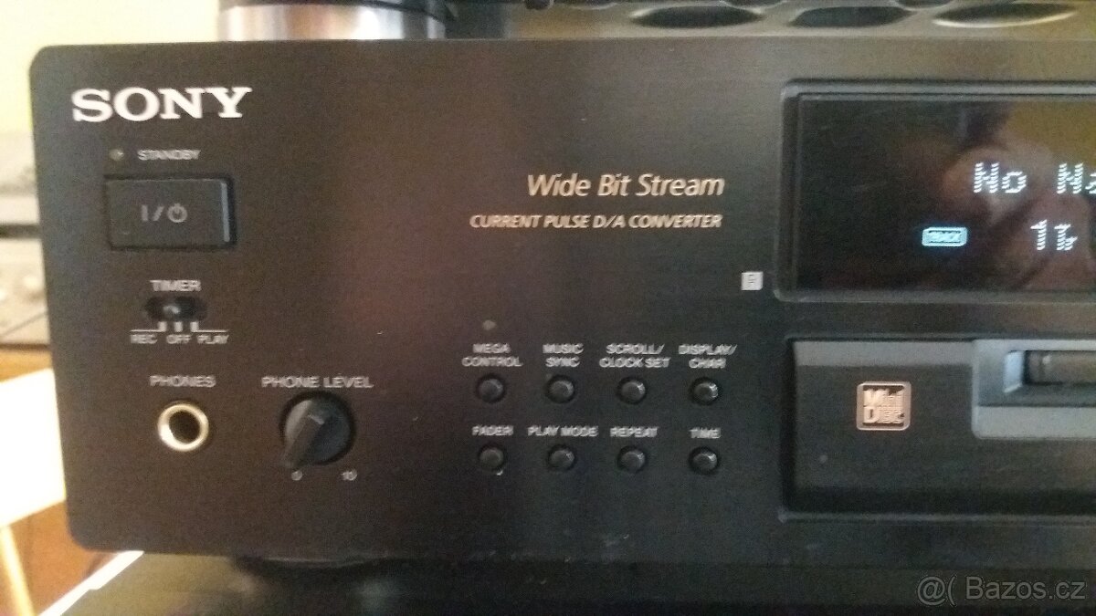 UVOLNÍM MINIDISC DECK MDS-JB920