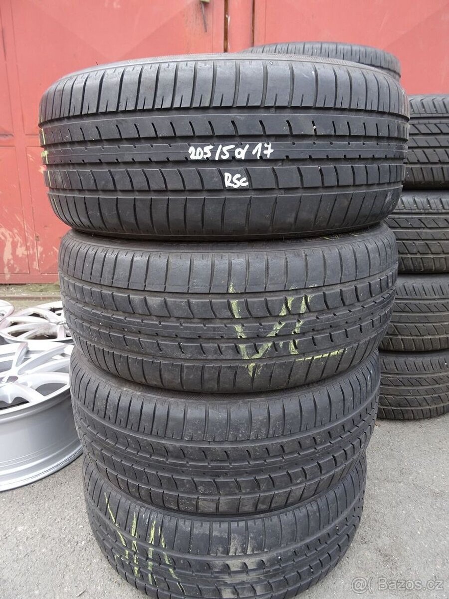 Letní pneu Goodyear NCT5, 205/50/17, 4 ks, 6 mm