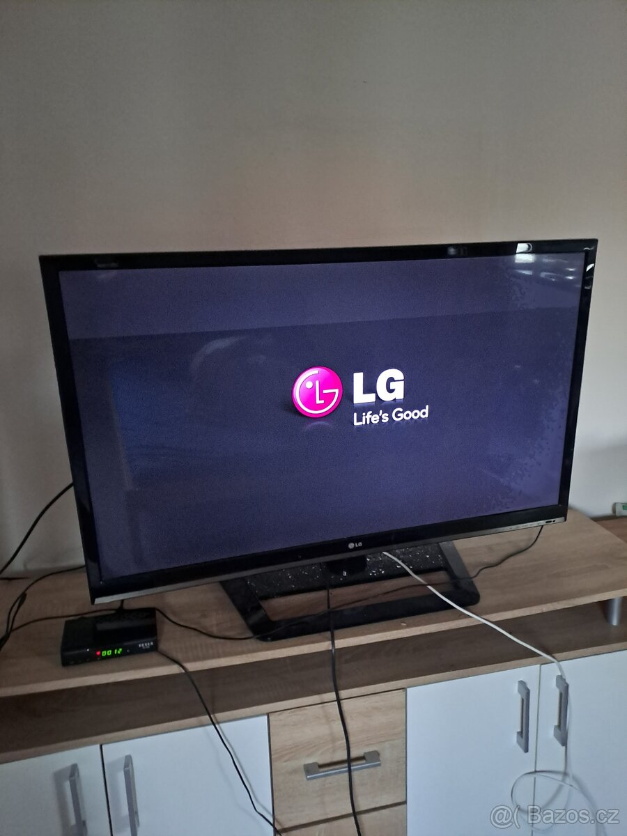 Televize LG + set top box
