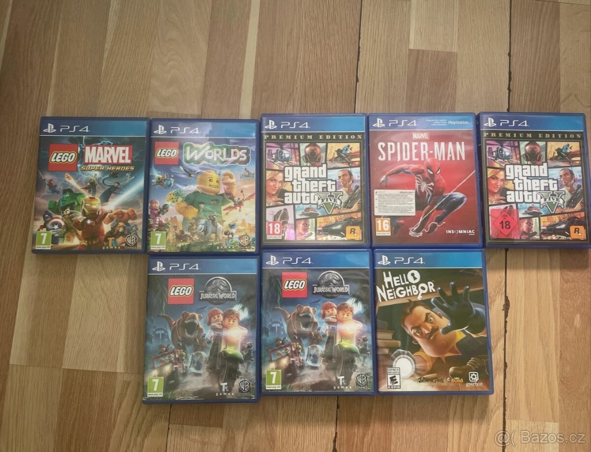 Hry na ps4