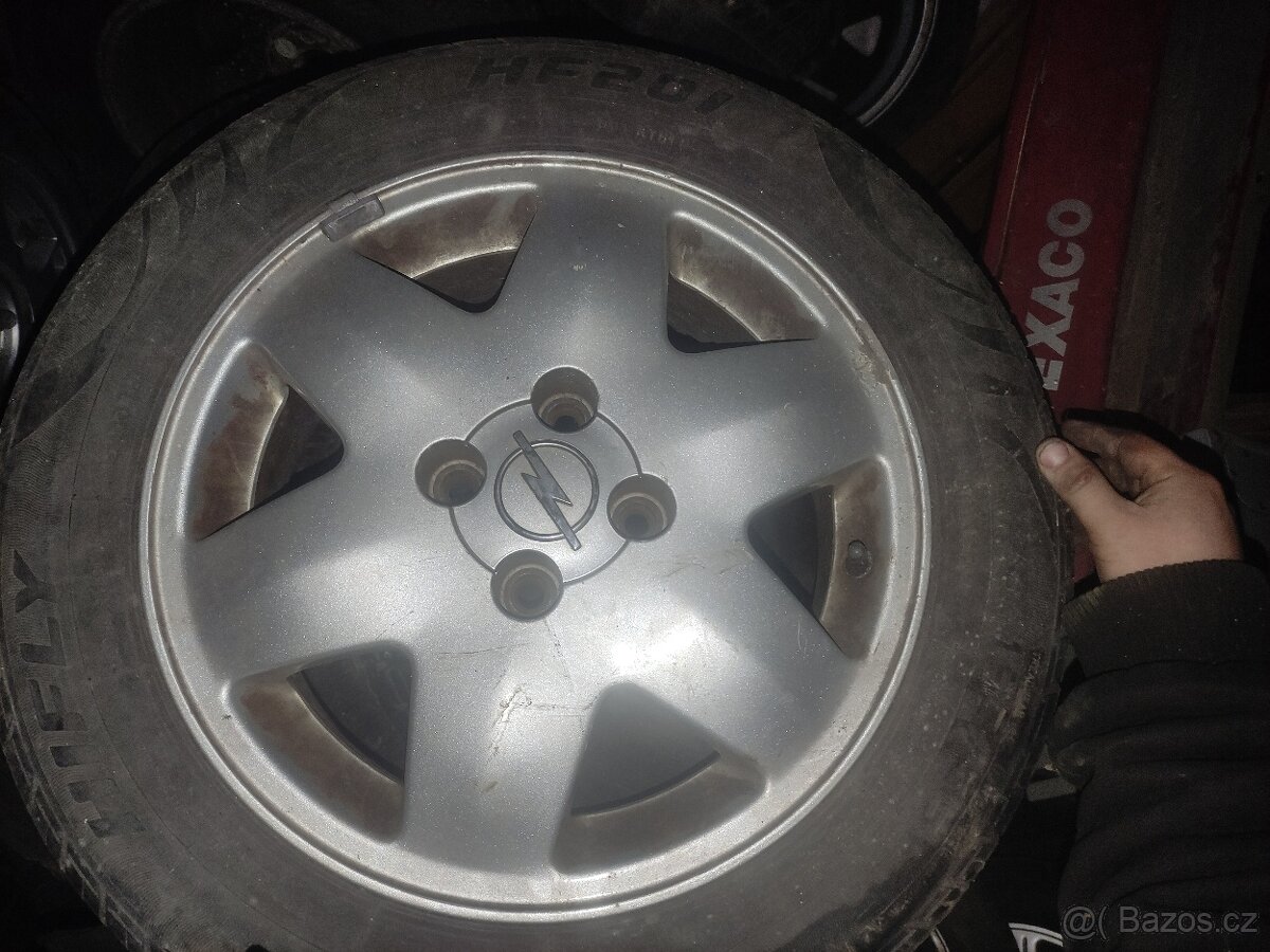 ALU kola R14 Opel, rozteč 4x100