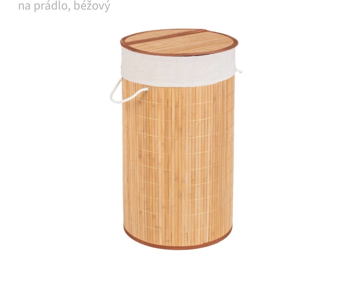 Bambusový koš na prádlo, značka WENKO