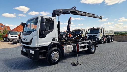 Iveco Eurocargo 190-250 - nosič kontejnerů, hydraulická ruka