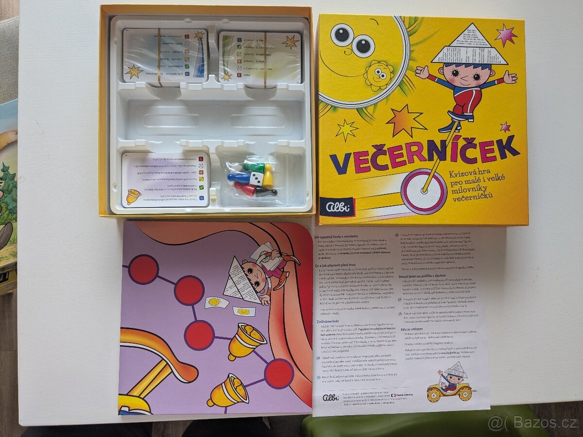 Večerníček společenská hra