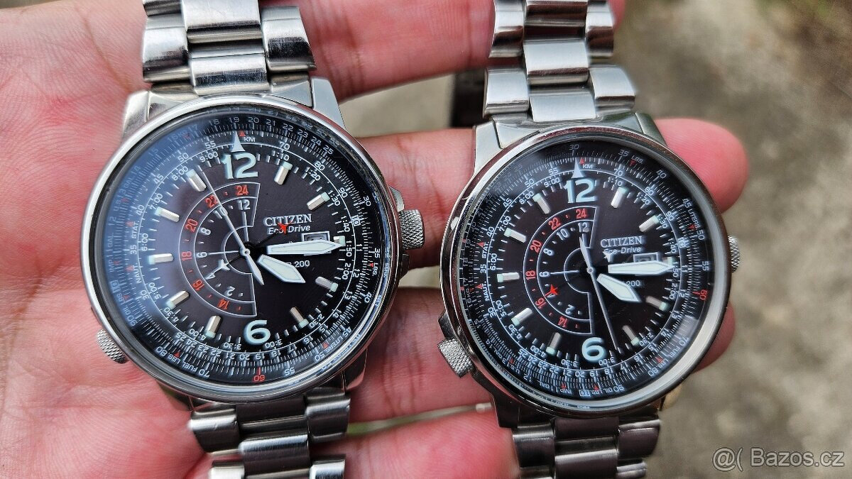 Solárne Pilotky CITIZEN Promaster B877