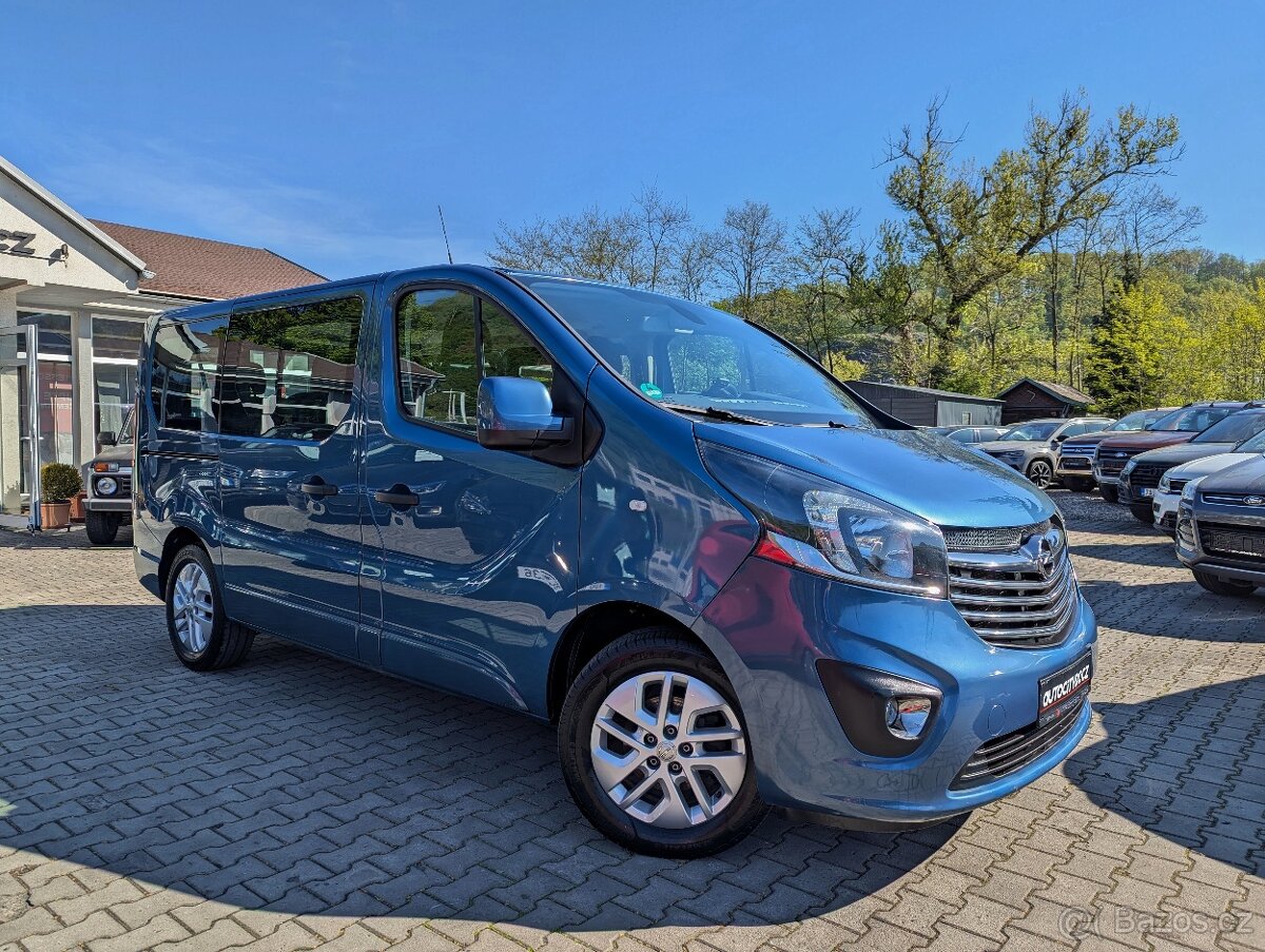 Opel Vivaro 1.6CDTi 107kW 8 MÍST, KAMERA, TEMPOMAT