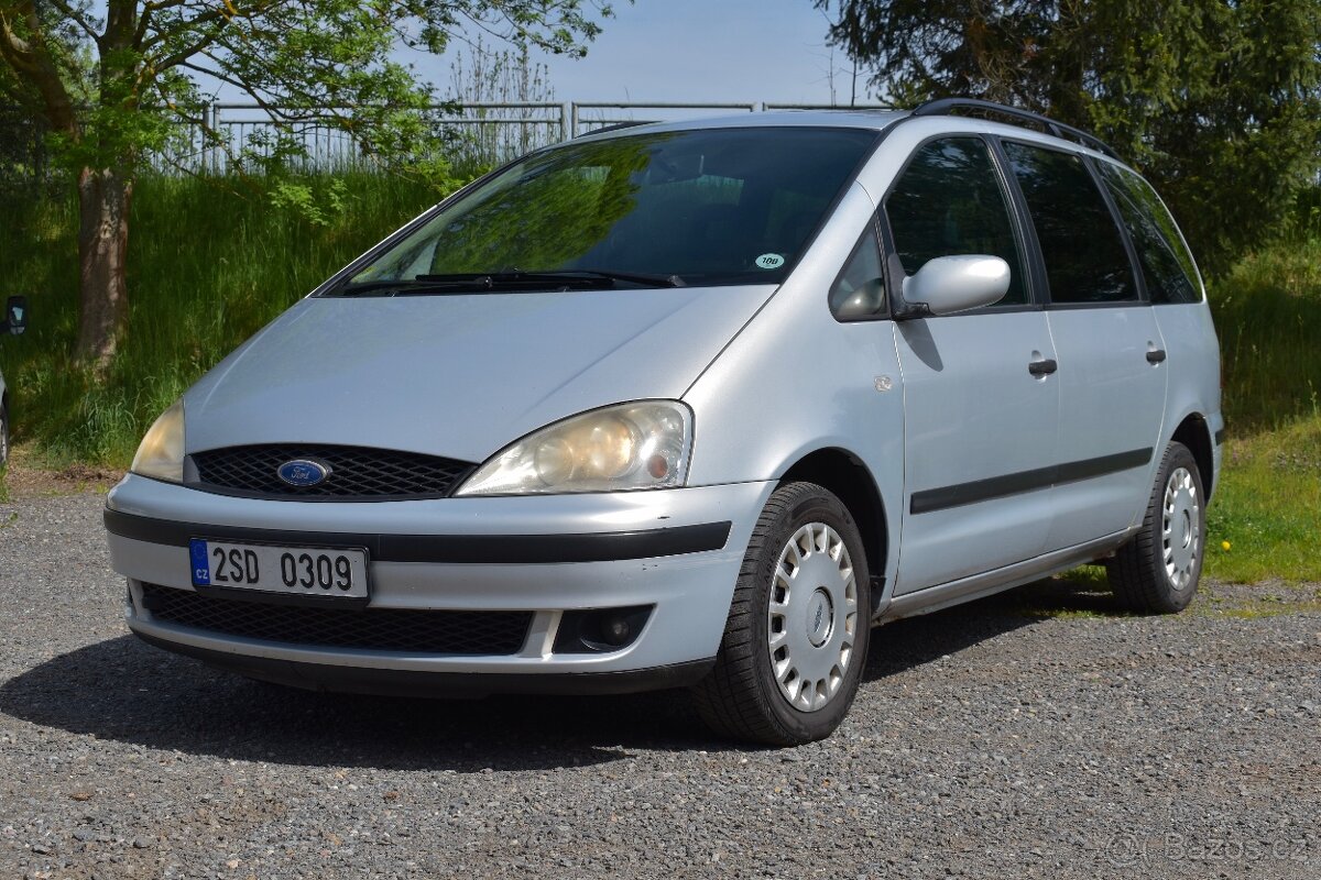 Ford Galaxy 1.9 TDi 85kW/Webasto/Tažné/7míst