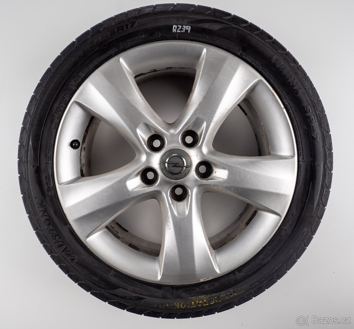 Opel Astra - Originání 17" alu kola - Letní pneu