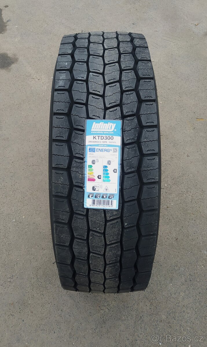 295/60 R22,5 Záběrové Infinity 295 60 22,5