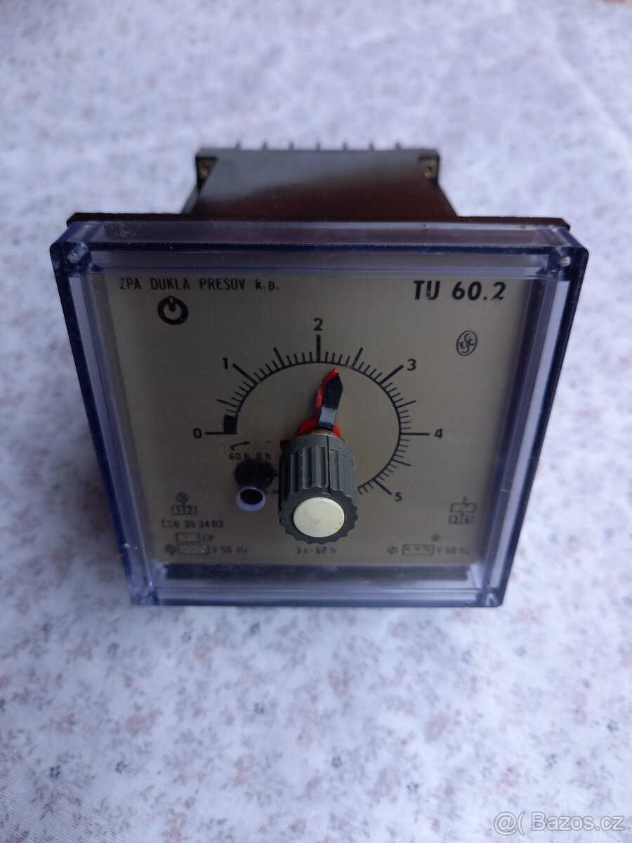 Časové relé TU 60.2 AKP 220V/ 24V