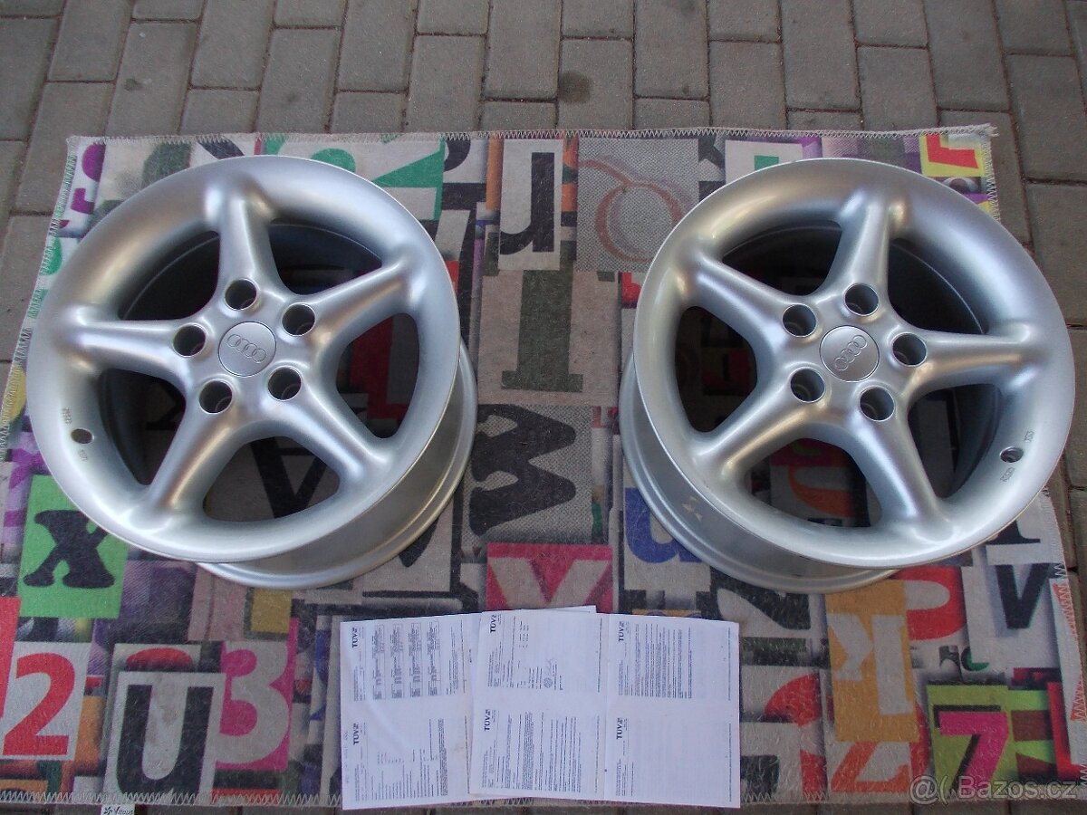 5x112 R15 ALU KOLA AUDI-VOTEX 2ks.