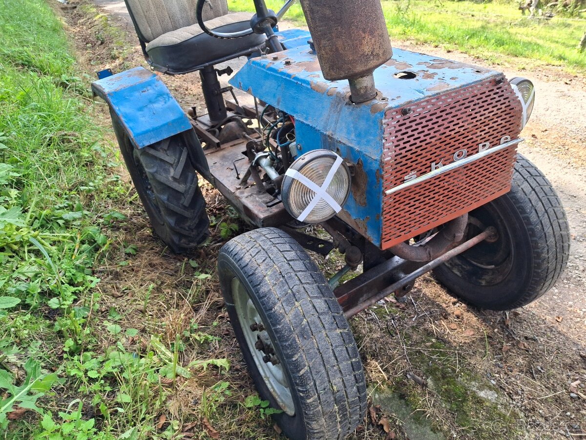 Domácí malotraktor (projekt/na opravu)