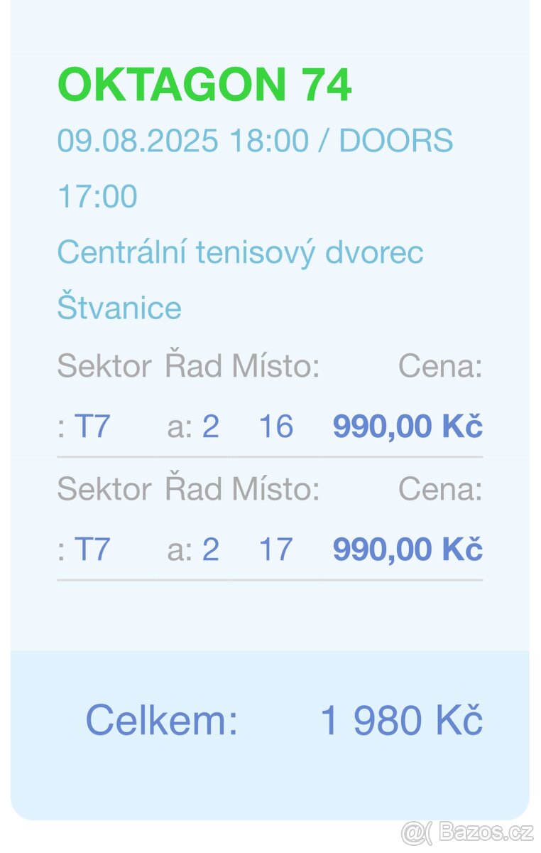 Oktagon 74 štvanice