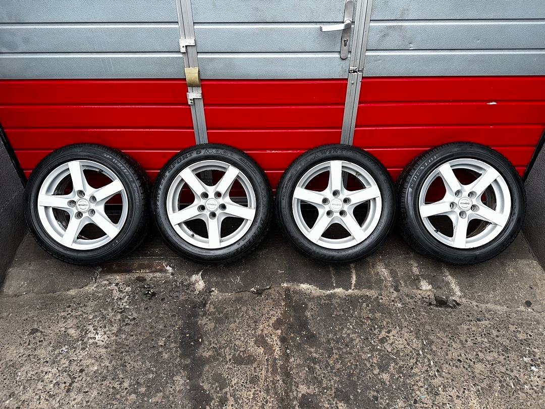 ALU kola Enzo 16" 7J ET35 zimní pneu 205/55/R16