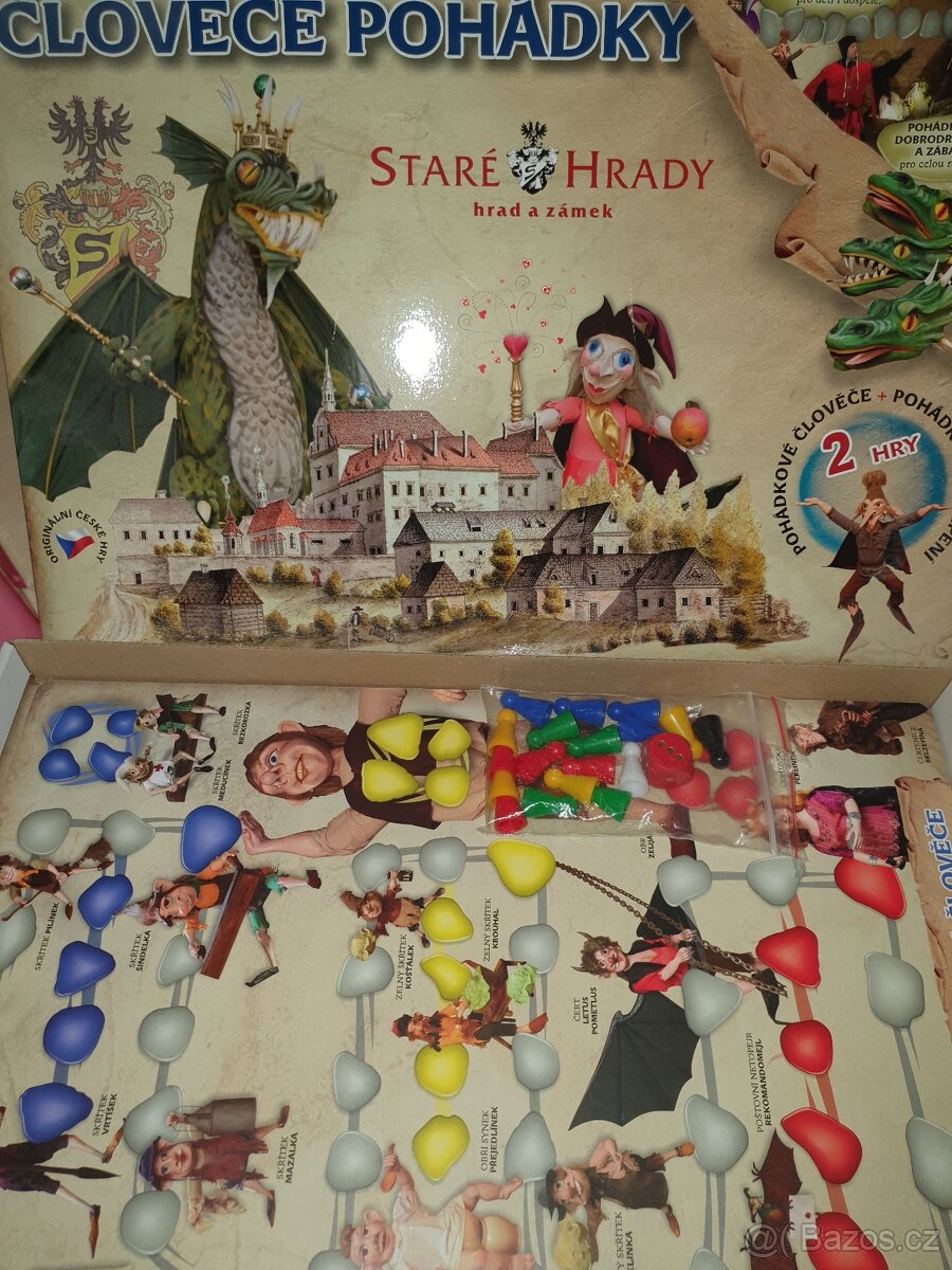 Člověče pohádky desková hra
