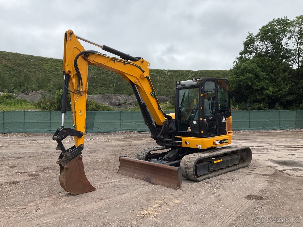 2017 JCB 85Z-1 minibagr