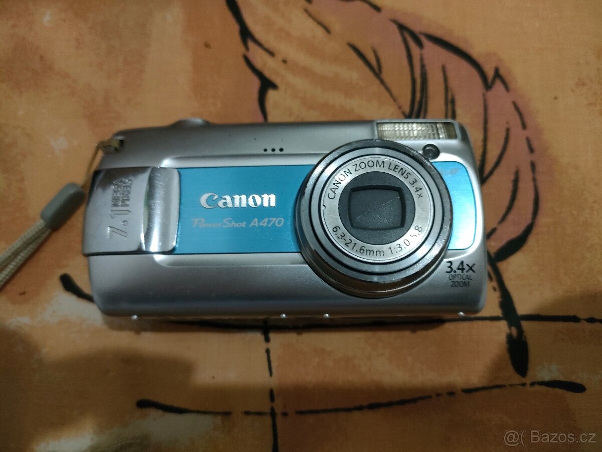 Digitální foťák Canon A470 7.1mpix