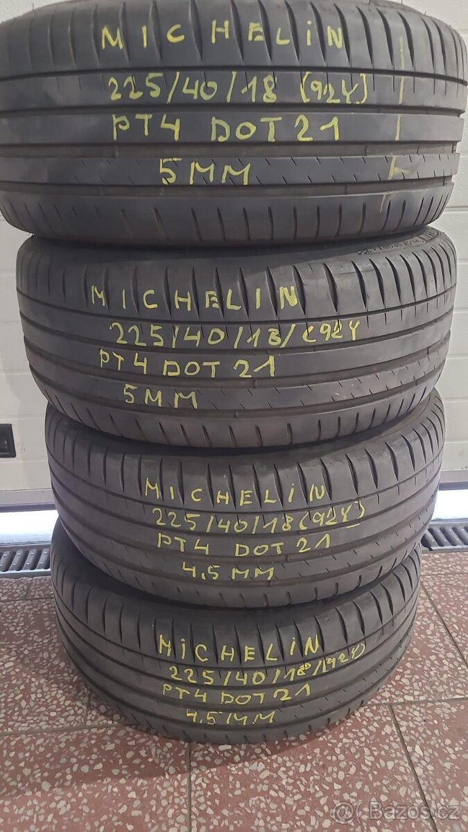 Letní pneu Michelin 225/40/18 92Y (2021)