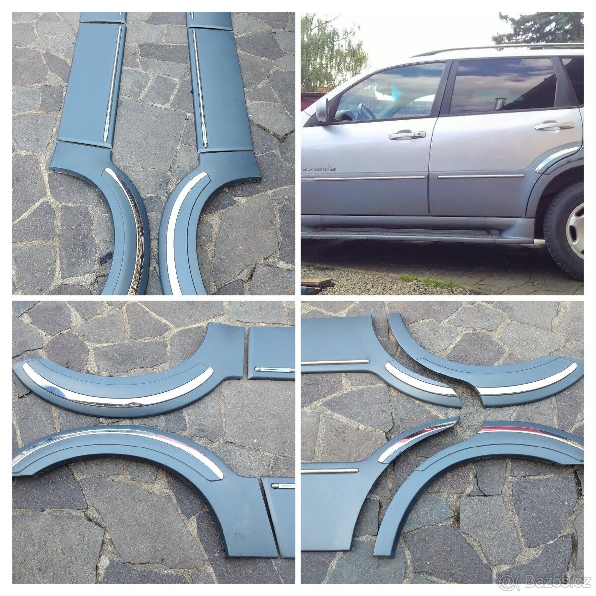 Plasty dveří, blatníků, ochranné kryty, Ssangyong Rexton I.