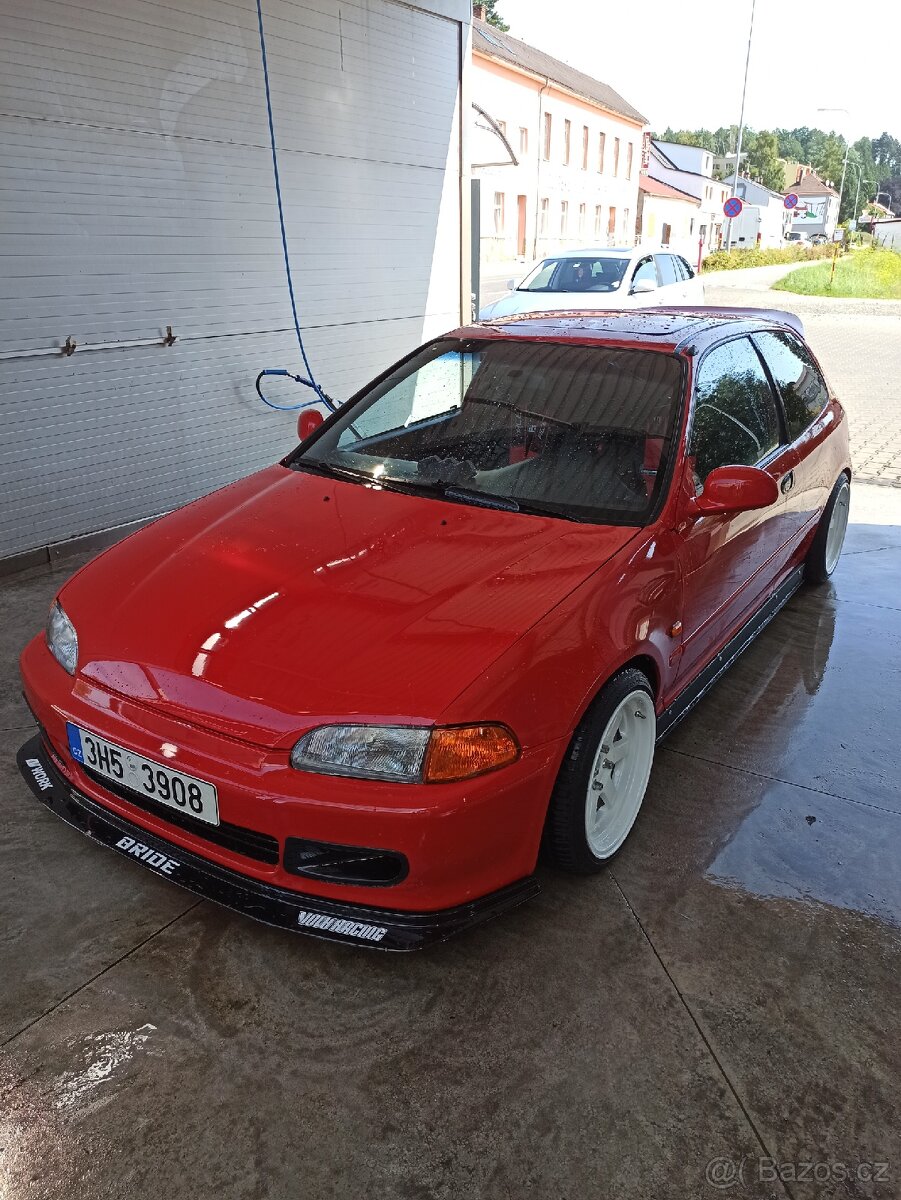 Honda civic 5g, přední spoiler (lízátko)