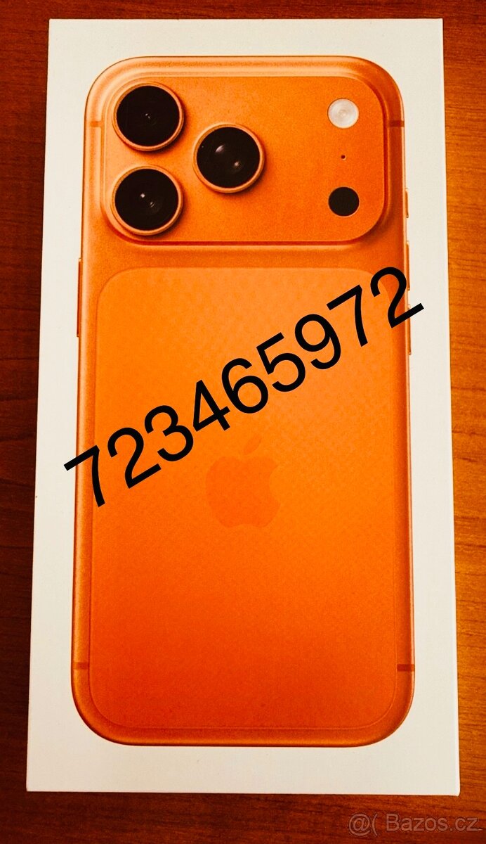 iPhone 17 Pro Max 512GB oranzovy