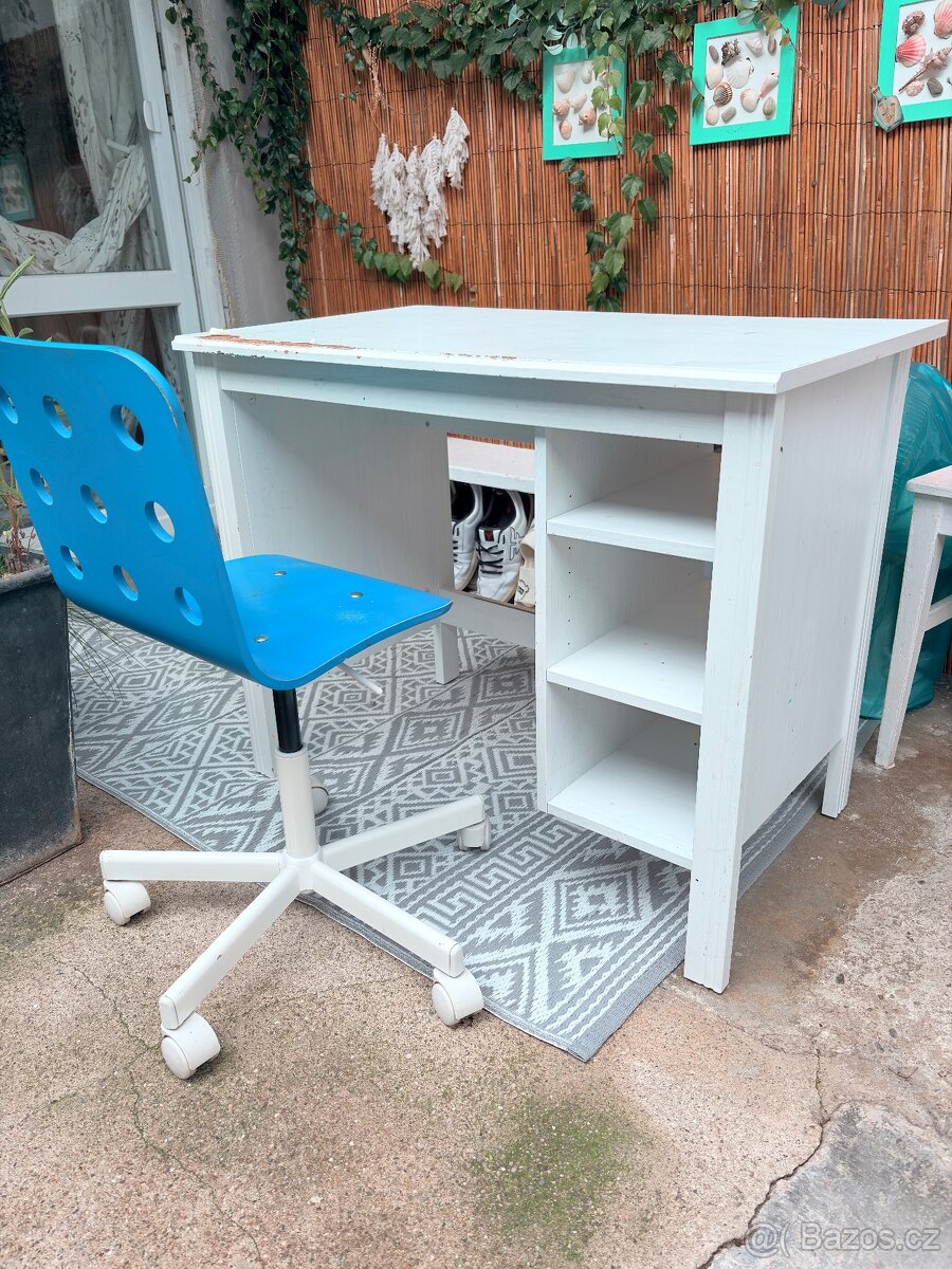 PC stůl + detska zidle Ikea
