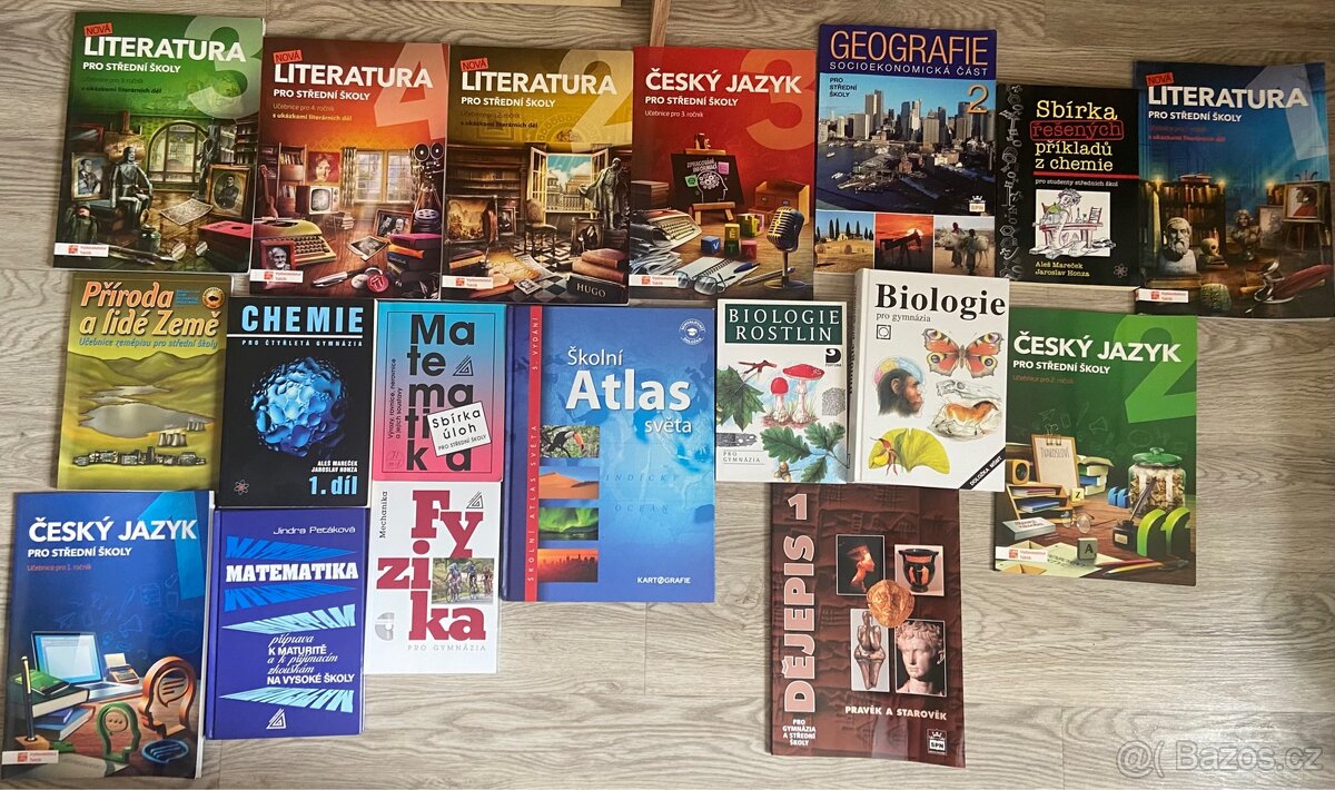 Učebnice pro gymnázia 1. - 4. ročník