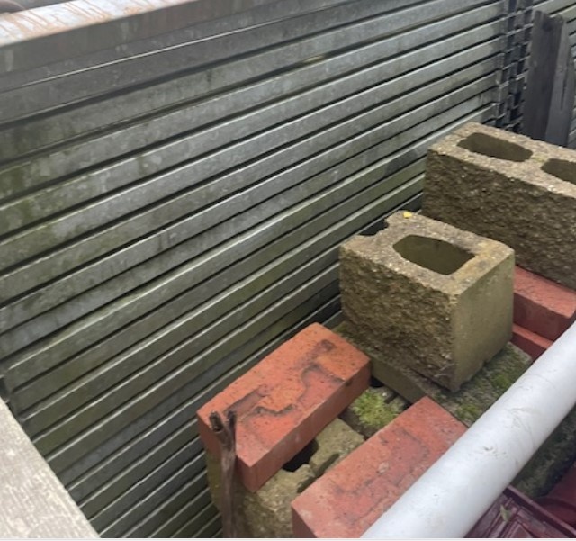 Pozinkované plotové dílce - 3m