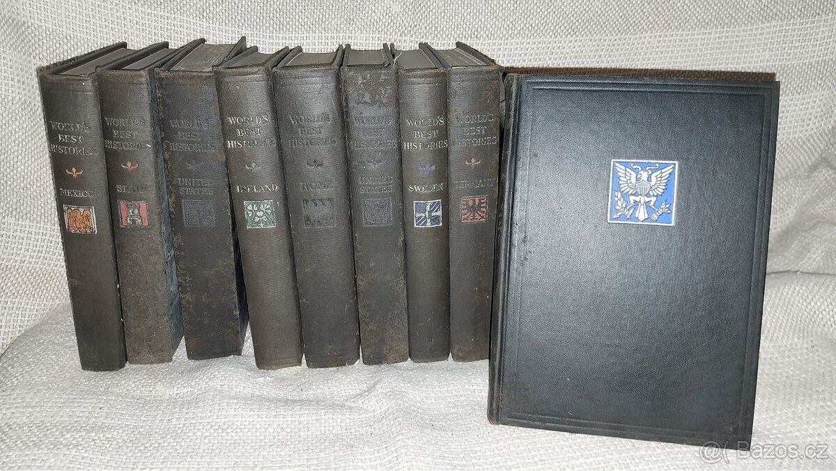 Sbírka knih ze světové historie v Angl. jazyce