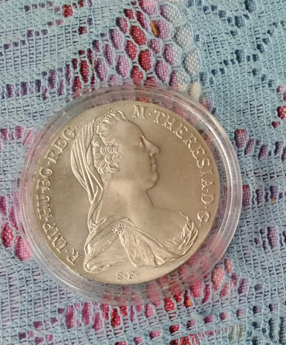 Levantsky tolar Marie Terezie 1780.