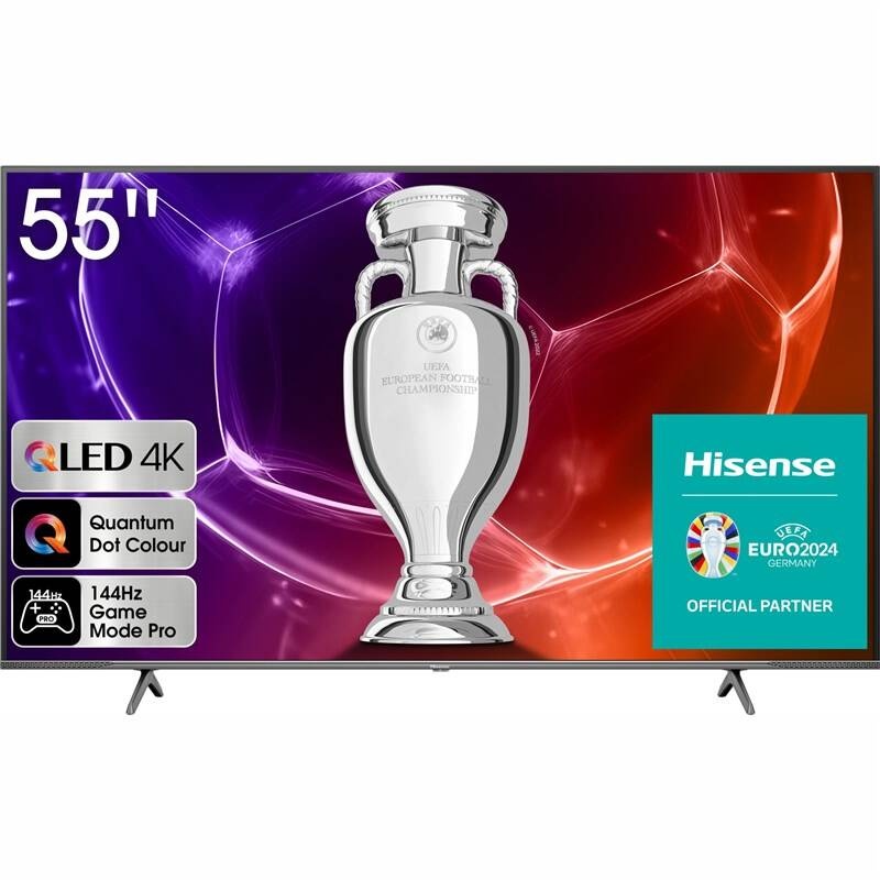 Hisense 55E7KQ PRO 55" 139cm, DirectLED, 144Hz, Dolby Atmos