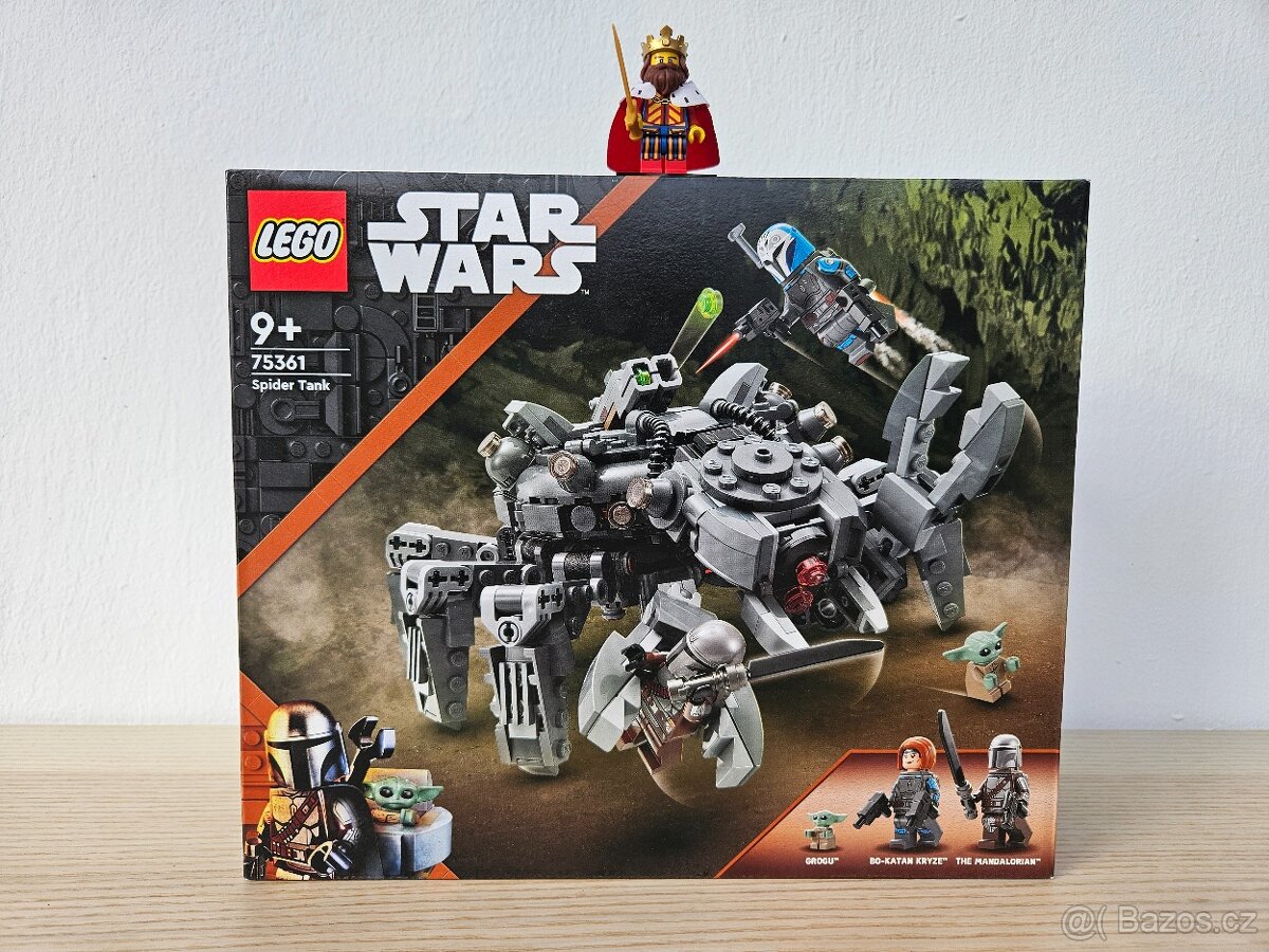 LEGO Star Wars 75361 Pavoučí tank